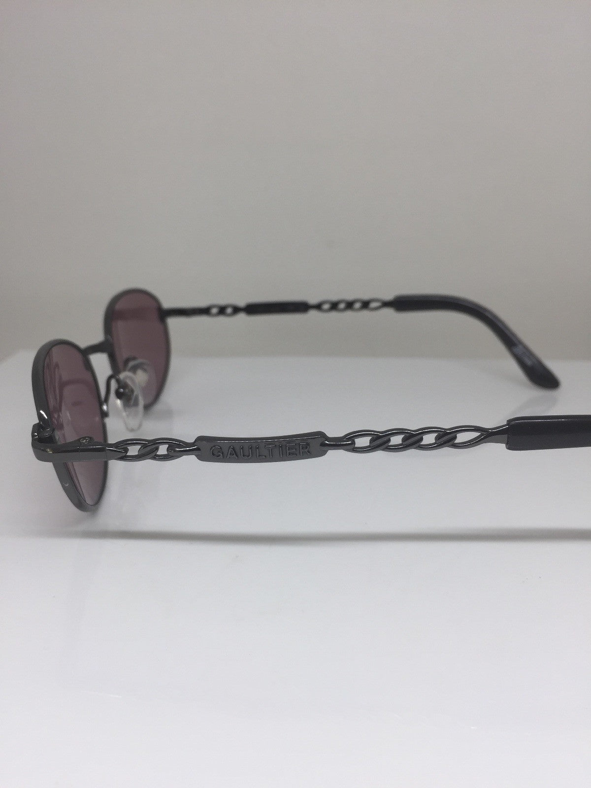 Vintage Jean Paul Gaultier JPG 56-0023 Gunmetal Sunglasses - Super Vision Optical