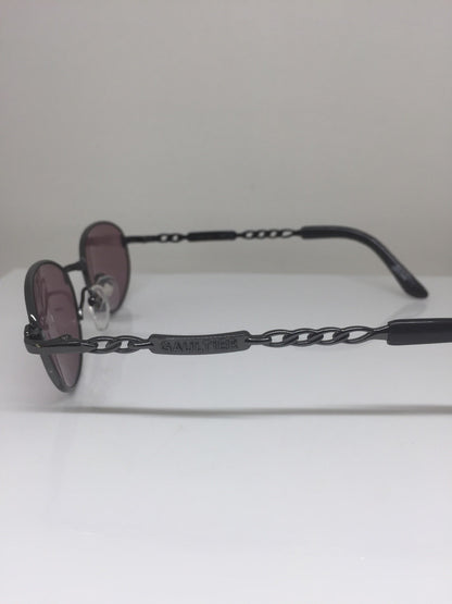 Vintage Jean Paul Gaultier JPG 56-0023 Gunmetal Sunglasses - Super Vision Optical