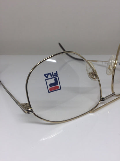 Vintage Fila FILA 6501 Gold Eyeglasses - Super Vision Optical
