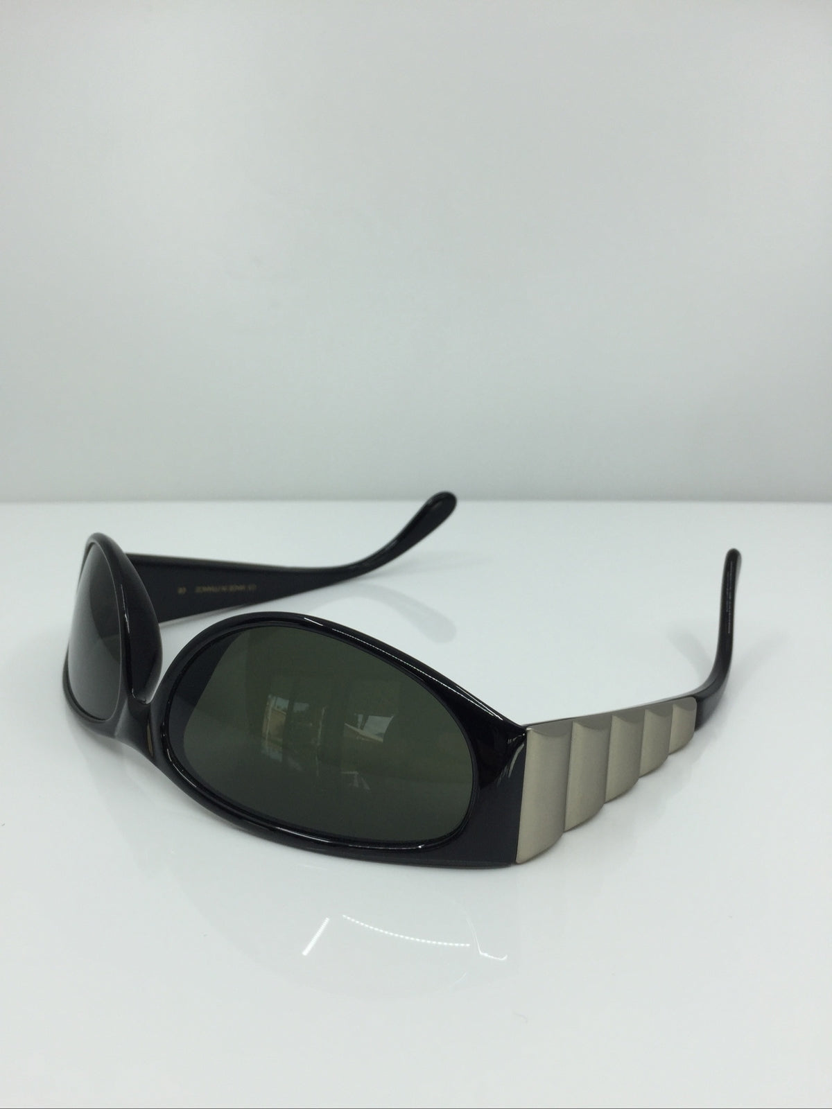 Vintage Karl Lagerfeld 4105 Silver Sunglasses - Super Vision Optical