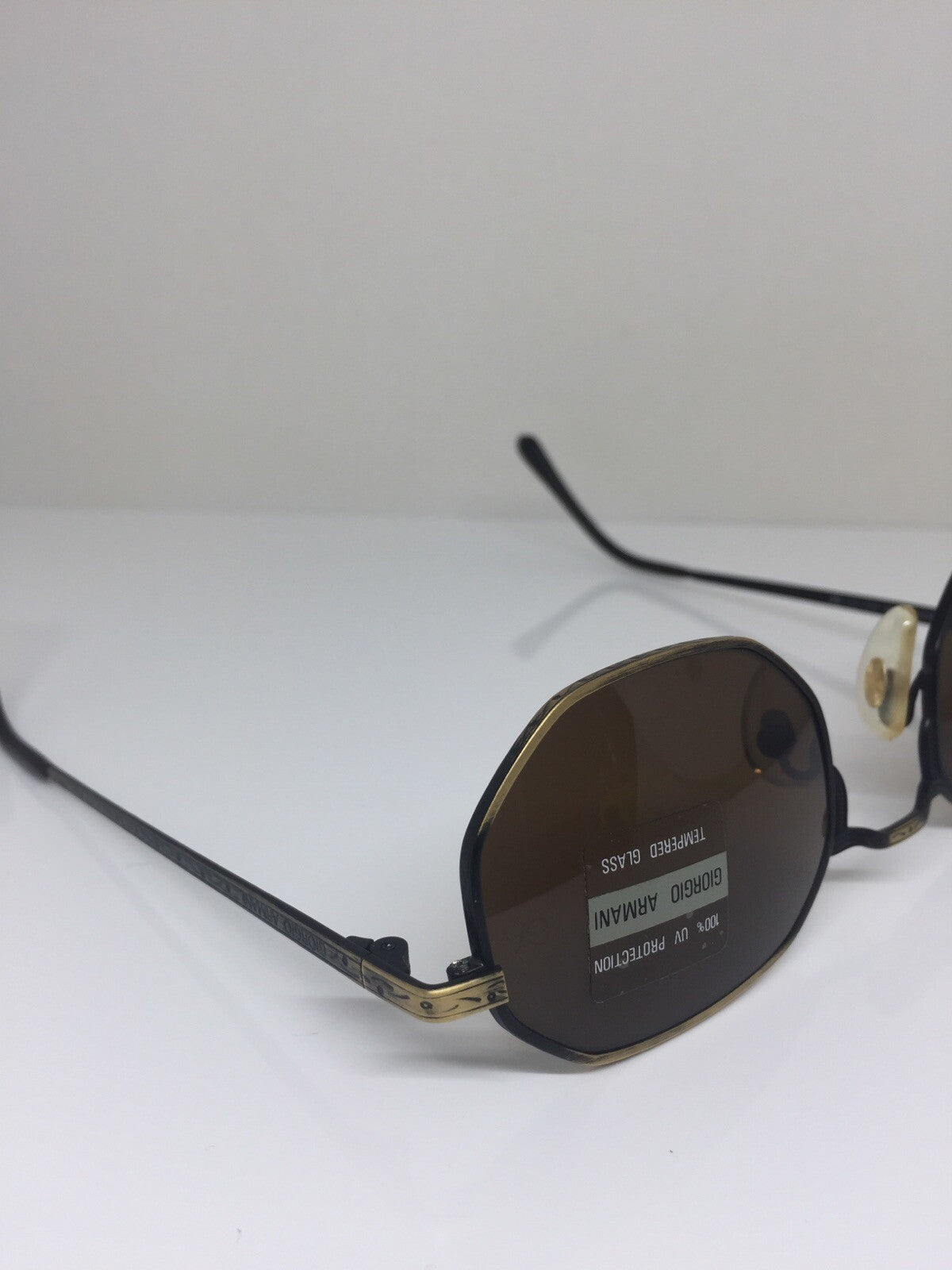 Vintage Giorgio Armani GA 622 Black Sunglasses - Super Vision Optical