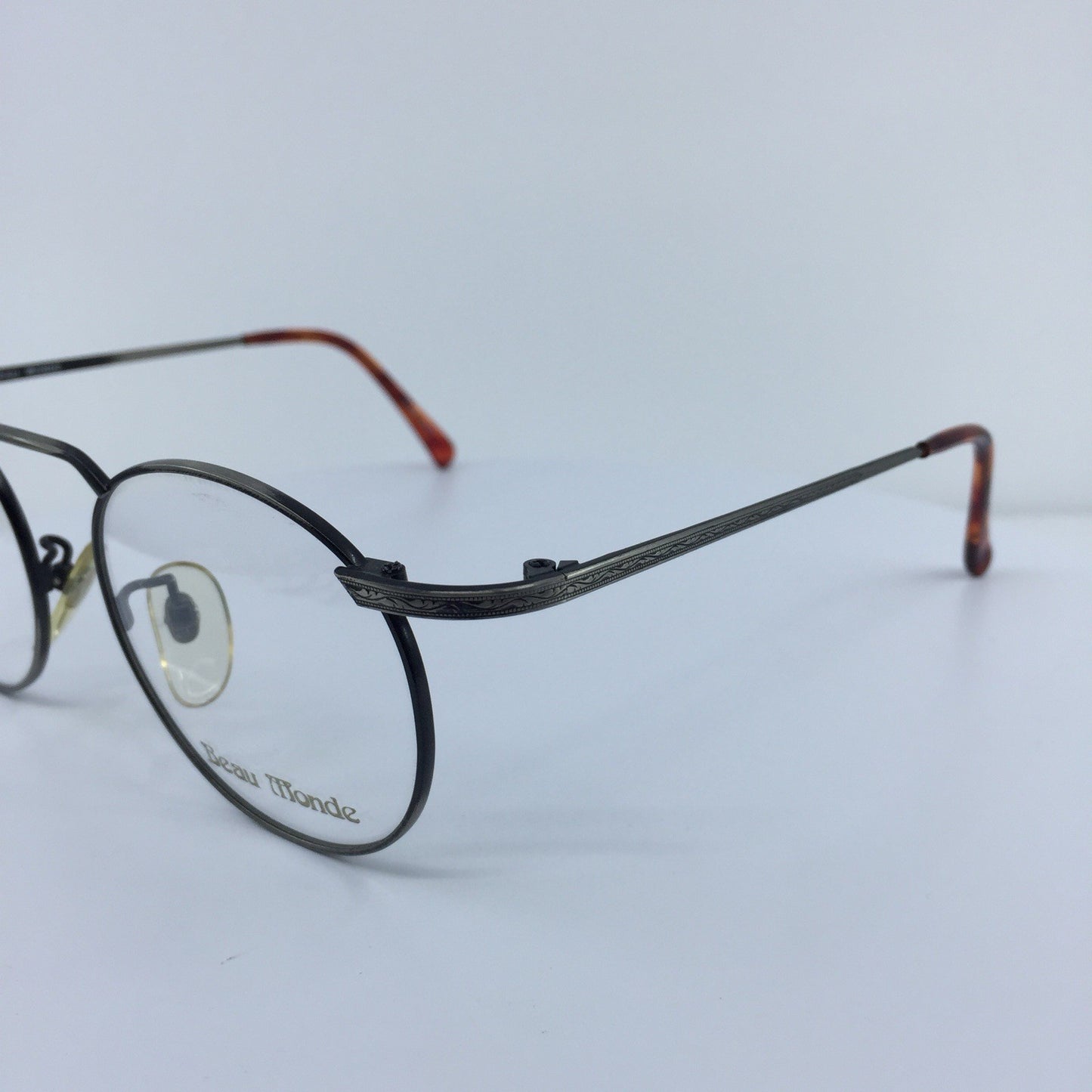Vintage Beau Monde Collection Bridgewater Silver Eyeglasses - Super Vision Optical
