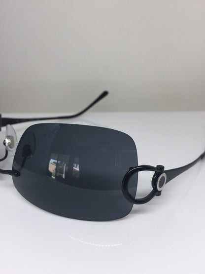 Vintage Bvlgari BVL 641 Black Sunglasses - Super Vision Optical