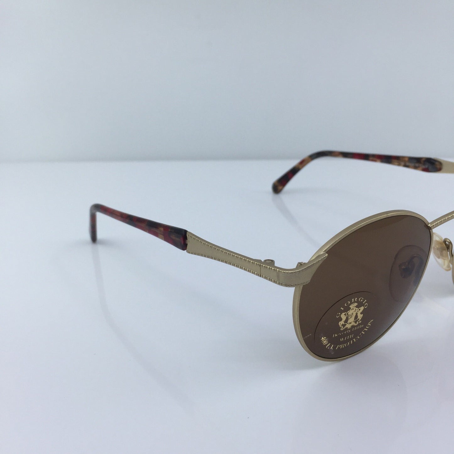 Vintage Giorgio Beverly Hills GIORGIO BEVERLY HILLS 615 Gold Sunglasses - Super Vision Optical