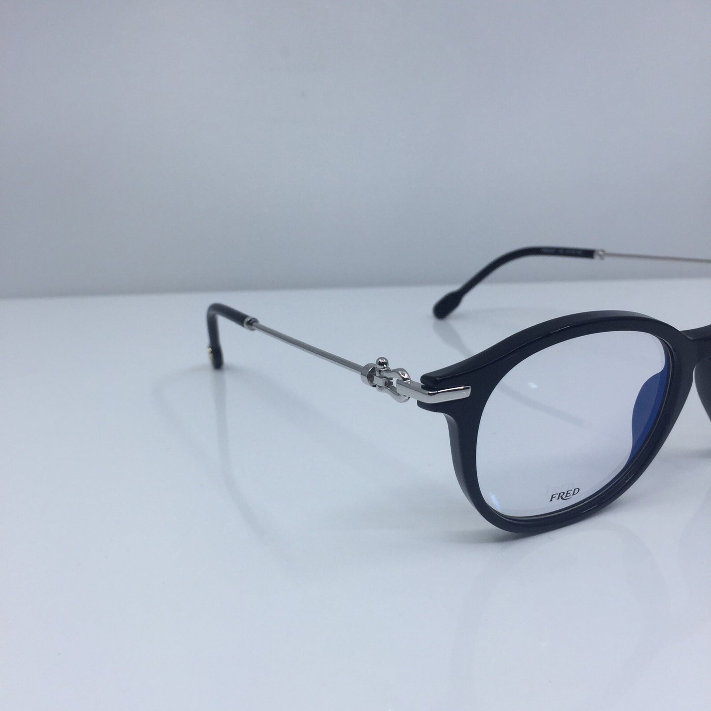Vintage Fred Lunettes FG 50005 L Silver Eyeglasses - Super Vision Optical