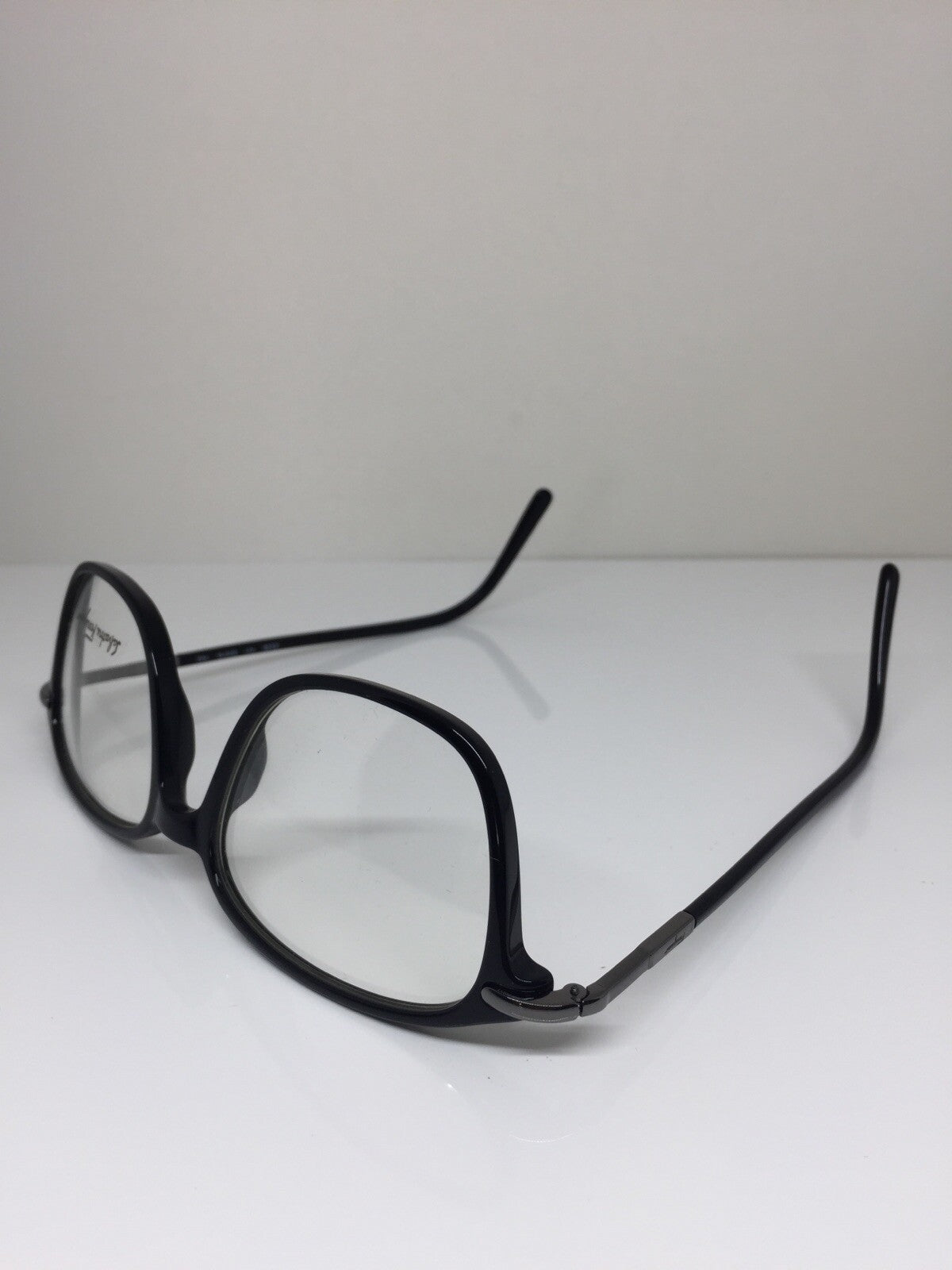 Vintage Salvatore Ferragamo SF 2526 Black Eyeglasses - Super Vision Optical