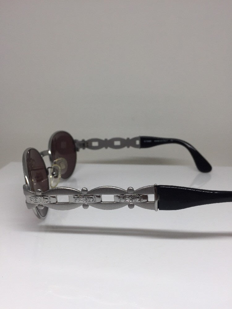 Vintage Fendi SL 7058 Silver Sunglasses - Super Vision Optical