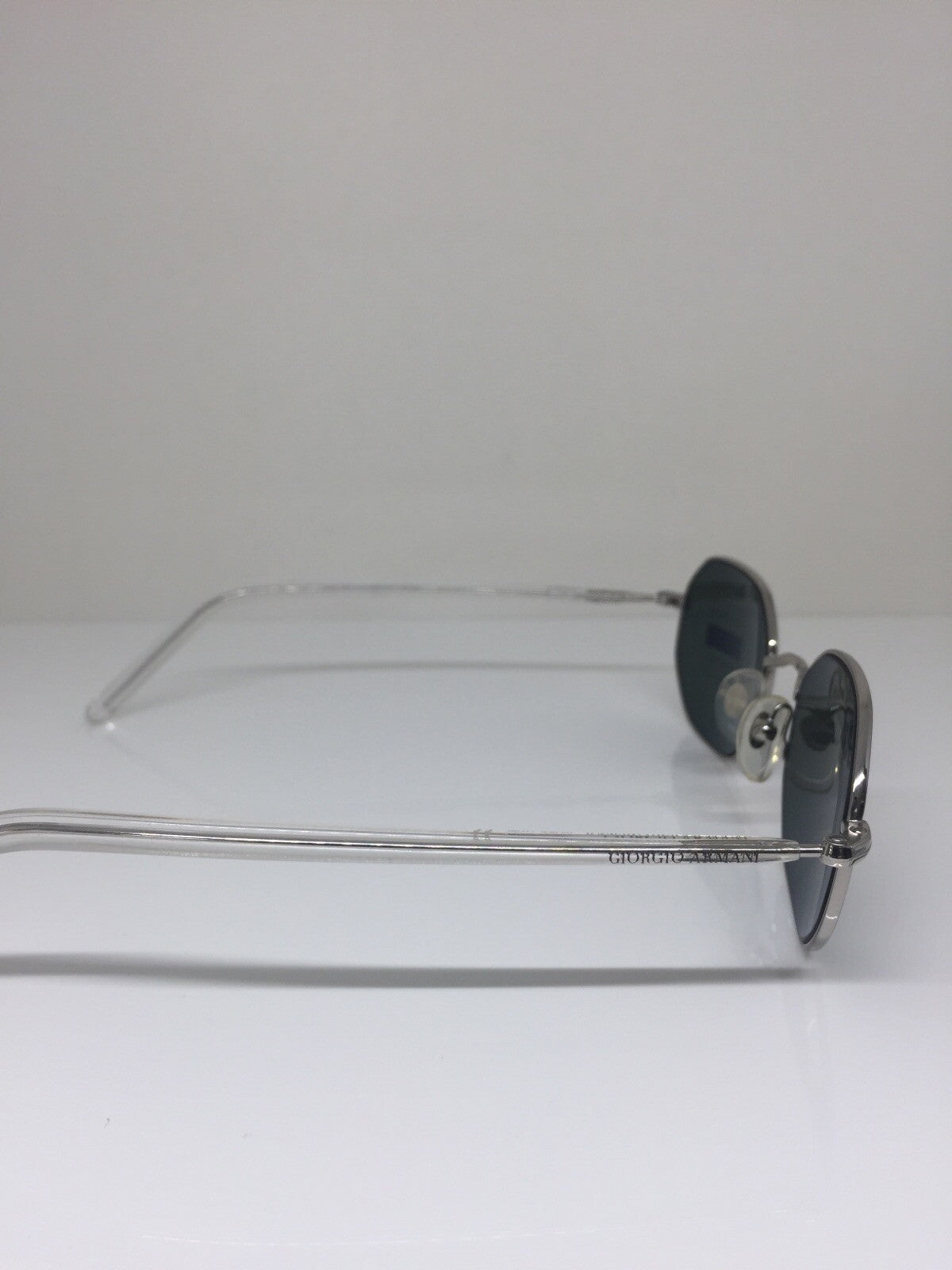 Vintage Giorgio Armani GA 664 Silver Sunglasses - Super Vision Optical