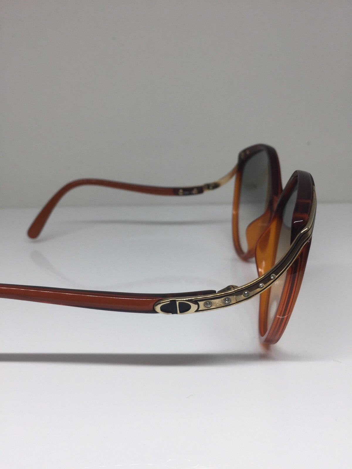Vintage Christian Dior CD 2280 Gold Sunglasses - Super Vision Optical
