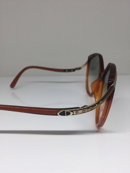 Vintage Christian Dior CD 2280 Gold Sunglasses - Super Vision Optical