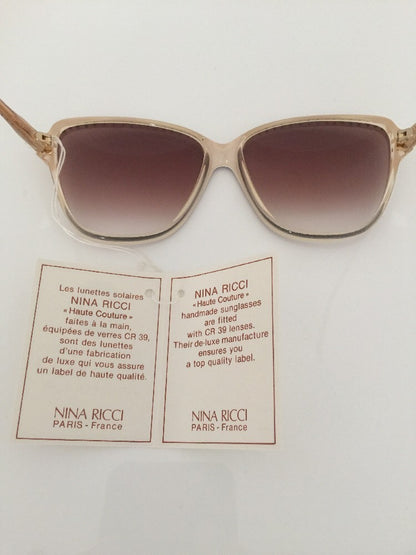 Vintage Nina Ricci Nina Ricci 1029-60 Gold Sunglasses - Super Vision Optical