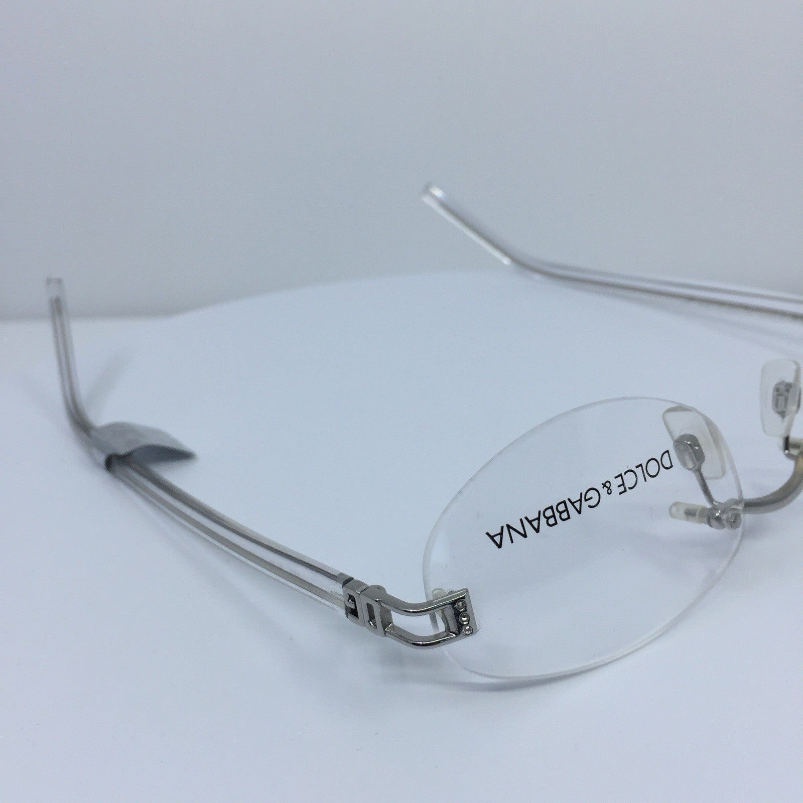 Vintage Dolce & Gabbana DG 460 Silver Eyeglasses - Super Vision Optical