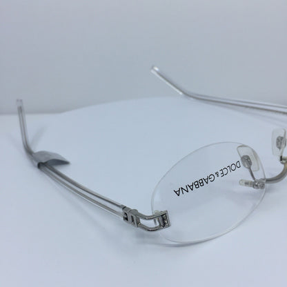 Vintage Dolce & Gabbana DG 460 Silver Eyeglasses - Super Vision Optical