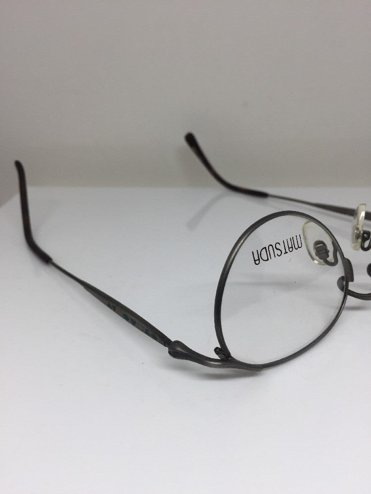 Vintage Matsuda 2852 Grey Eyeglasses - Super Vision Optical