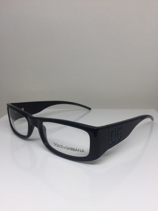 Vintage Dolce & Gabbana DG 494 Black Eyeglasses - Super Vision Optical