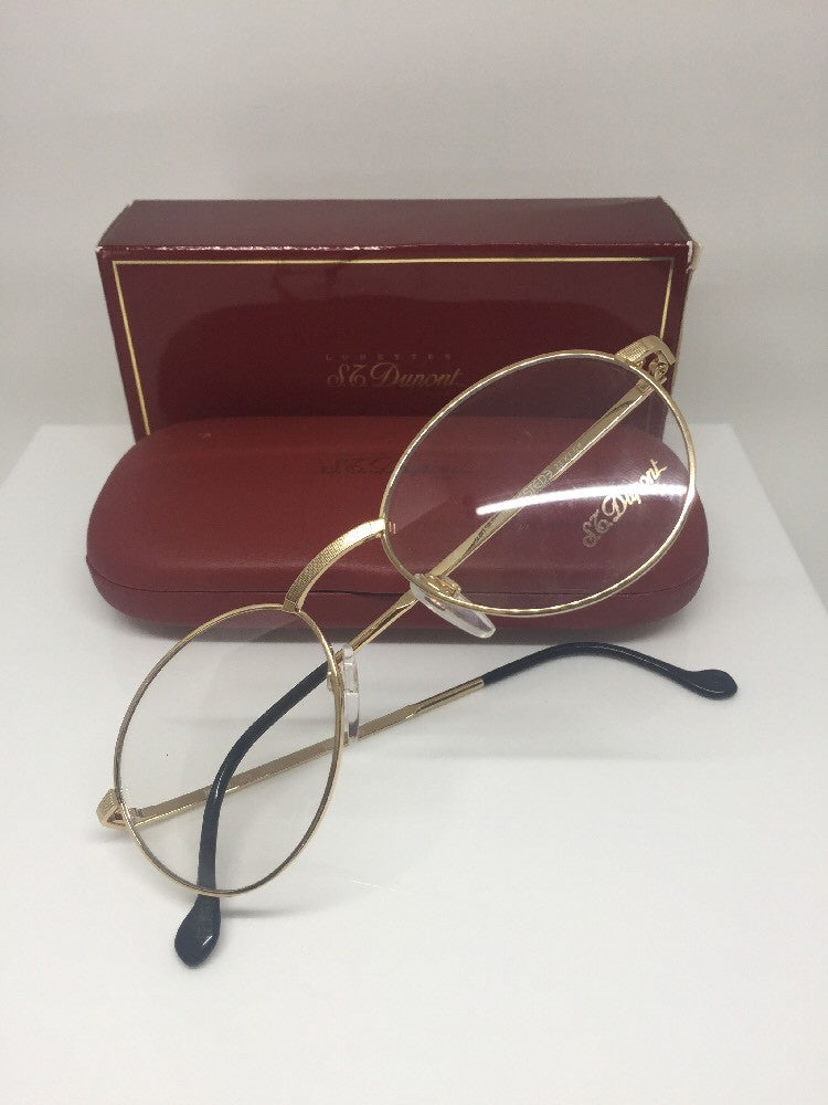 Vintage ST DuPont D060 Gold Eyeglasses - Super Vision Optical