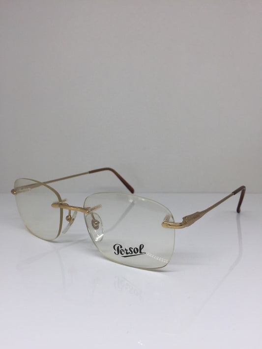 Vintage Persol 2106-V Gold Eyeglasses - Super Vision Optical