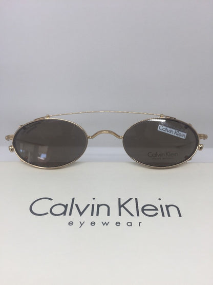 Vintage Calvin Klein Classic Edition C5 Gold Sunglasses - Super Vision Optical