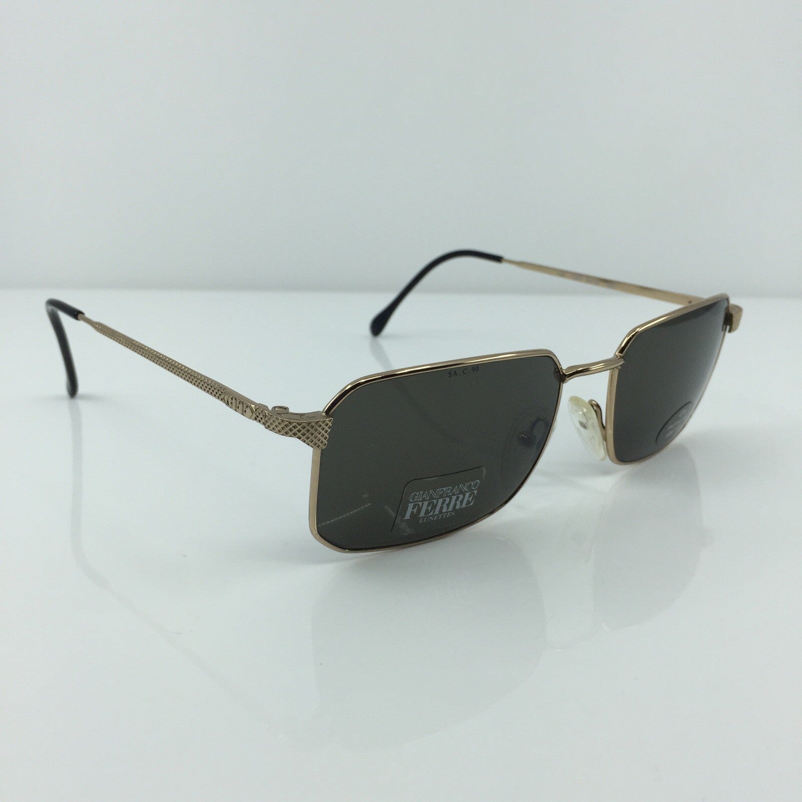Vintage Gianfranco Ferre GFF 94/S Gold Sunglasses - Super Vision Optical