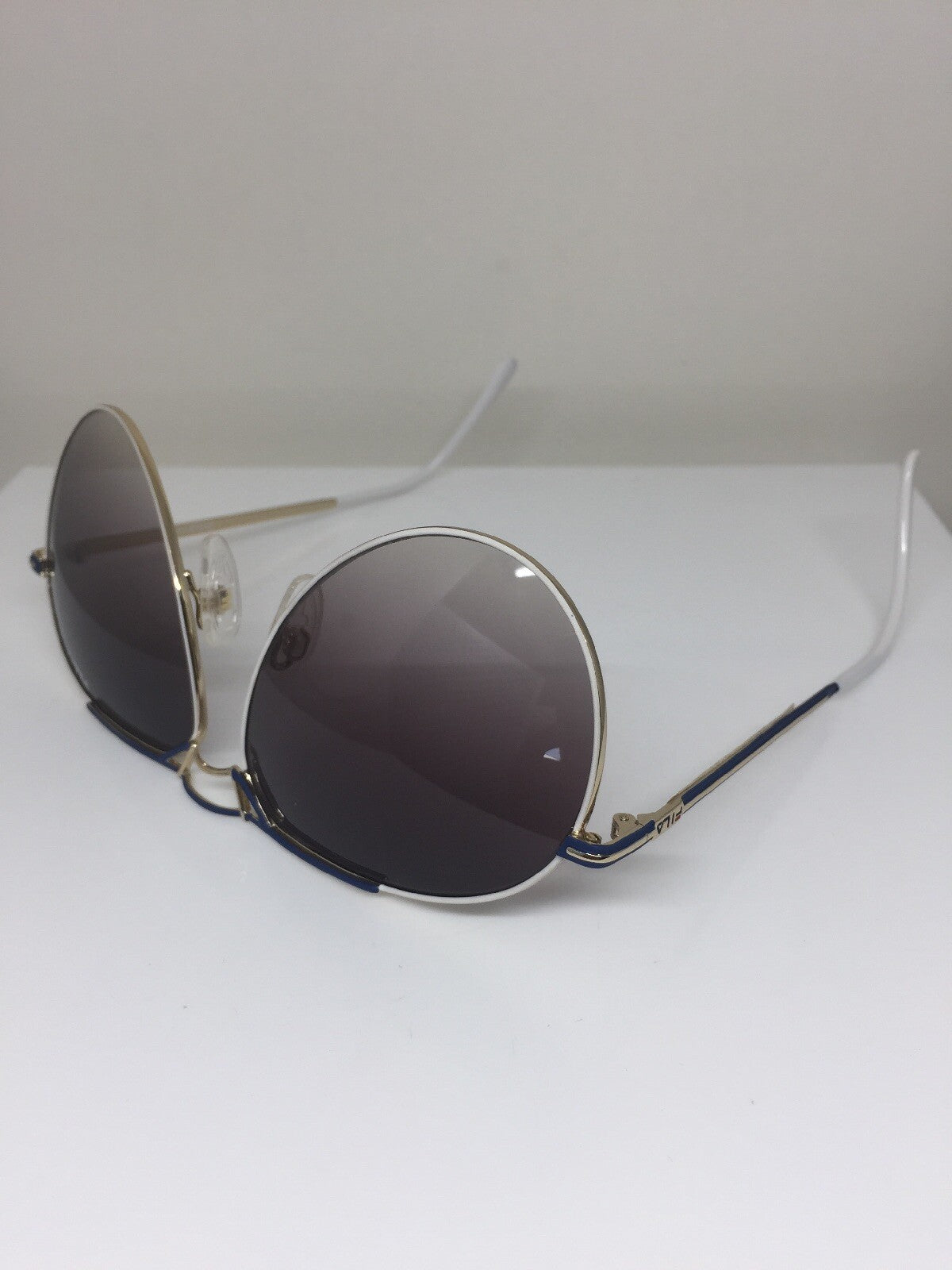 Vintage Fila Sport FILA 8802 Blue Sunglasses - Super Vision Optical