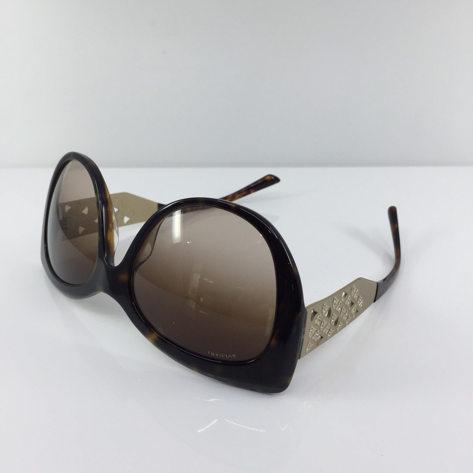 Vintage Bvlgari BVL 8198-B Tortoise Sunglasses - Super Vision Optical