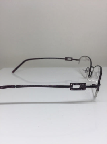 Vintage Gucci GG 2709 Strass Purple Eyeglasses - Super Vision Optical