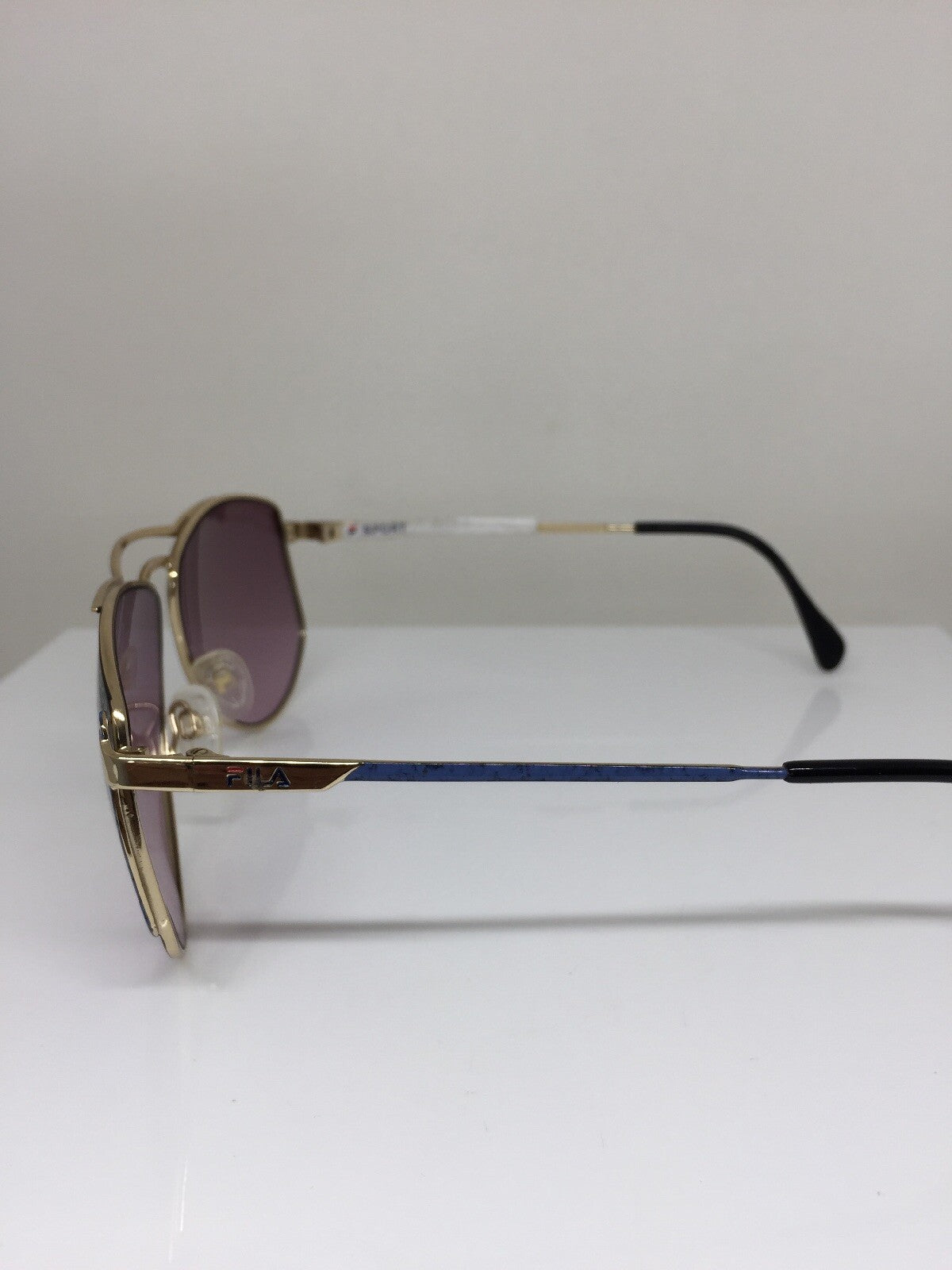Vintage Fila Sport FILA 8805 Gold Sunglasses - Super Vision Optical