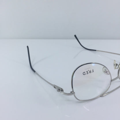Vintage Fred Lunettes Alaska C2 Silver Eyeglasses - Super Vision Optical
