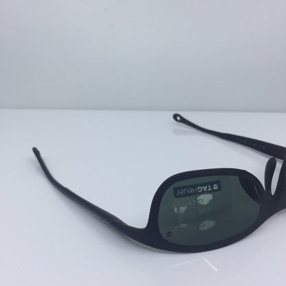 Vintage Tag Heuer TH 1001 Black Sunglasses - Super Vision Optical
