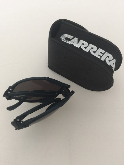 Vintage Carrera Carrera 5586 Folding Kevlar Black Sunglasses - Super Vision Optical