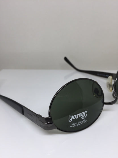 Vintage Persol PE 2058-S Gunmetal Sunglasses - Super Vision Optical