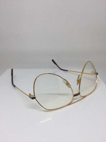 Vintage Cartier Cartier Vendome Laque Bordeaux Gold Sunglasses - Super Vision Optical