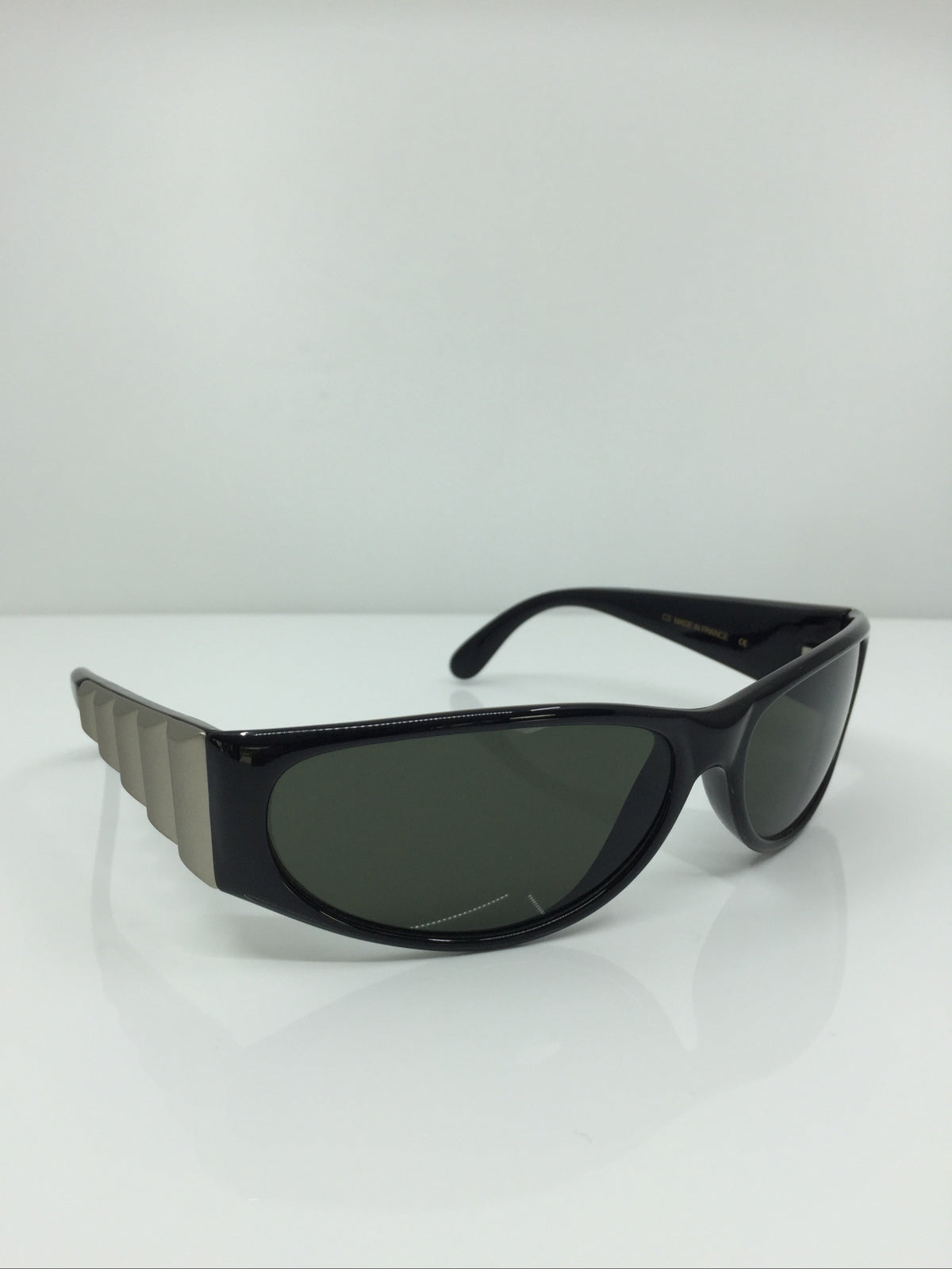 Vintage Karl Lagerfeld 4105 Silver Sunglasses - Super Vision Optical