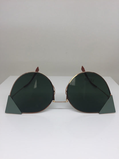 Vintage Fendi FF 0190/S Gold Sunglasses - Super Vision Optical