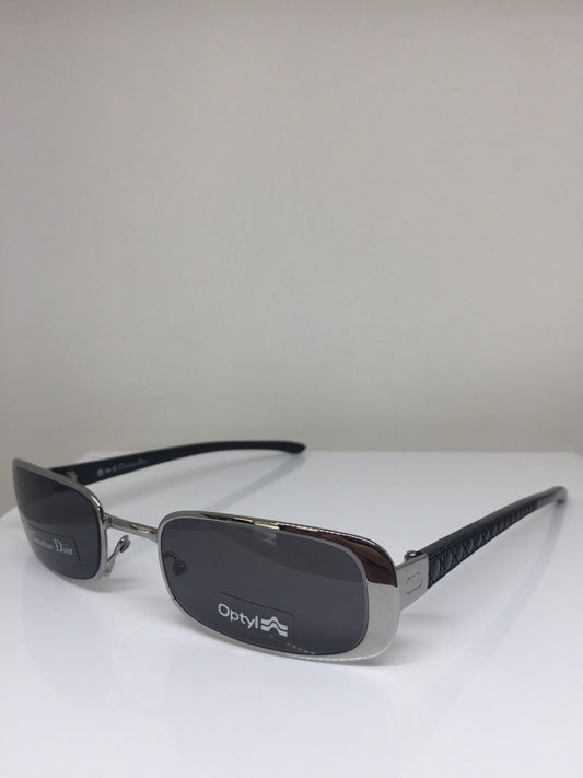 Vintage Christian Dior CD Fitting Black Sunglasses - Super Vision Optical