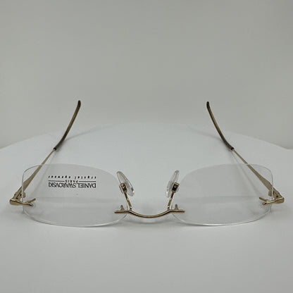 Vintage Daniel Swarovski S 112 Gold Eyeglasses - Super Vision Optical
