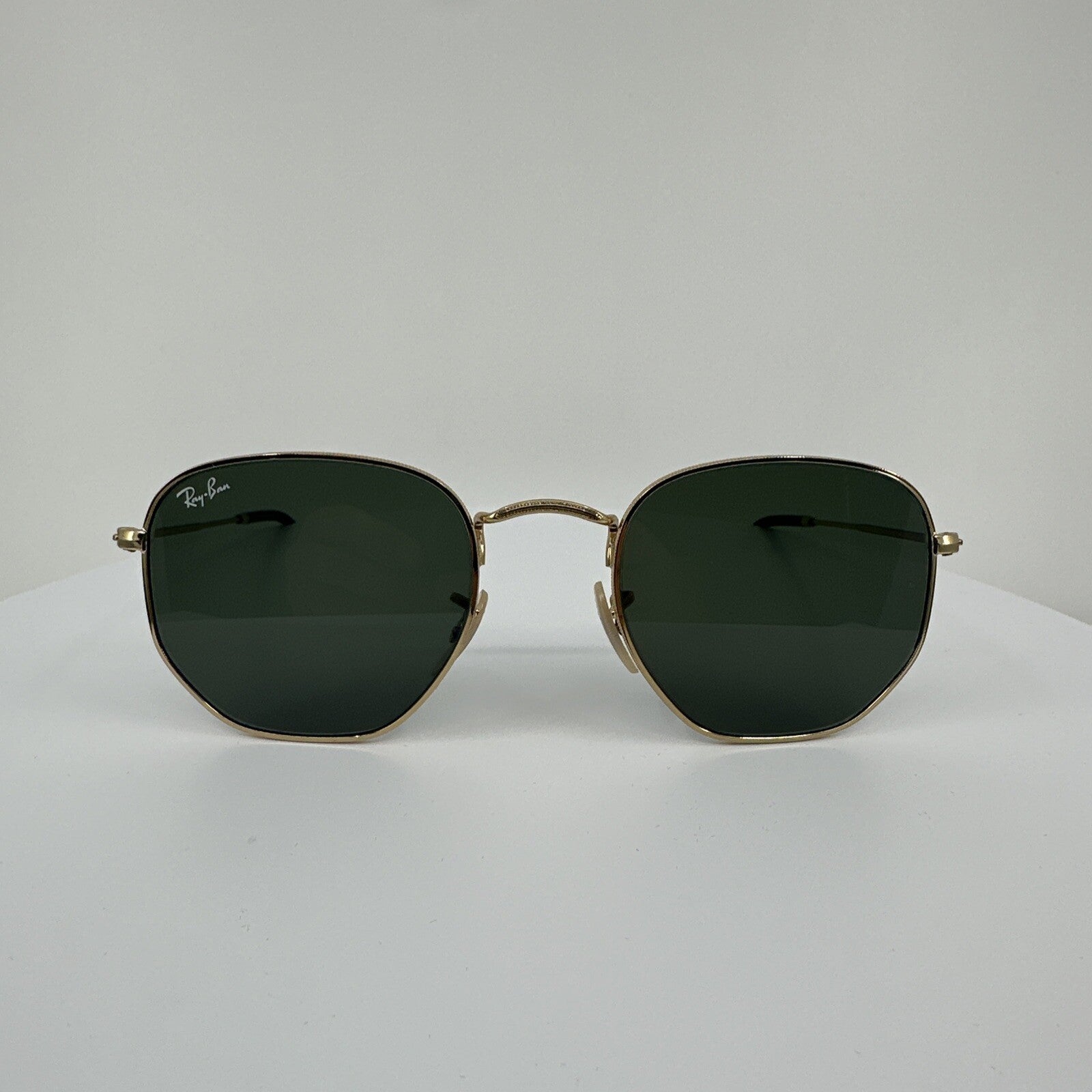 Vintage Ray-Ban RB3548N 001 51-21 Gold Sunglasses - Super Vision Optical