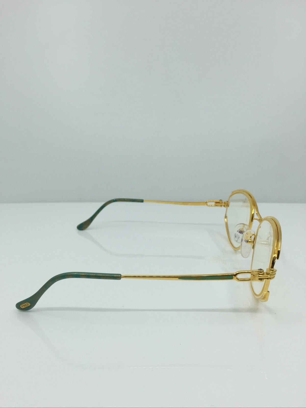 Vintage FRED Lunettes Paris Joyau Gold Sunglasses - Super Vision Optical