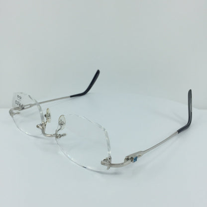 Vintage Fred Lunettes Alaska Prestige F5 Silver Eyeglasses - Super Vision Optical
