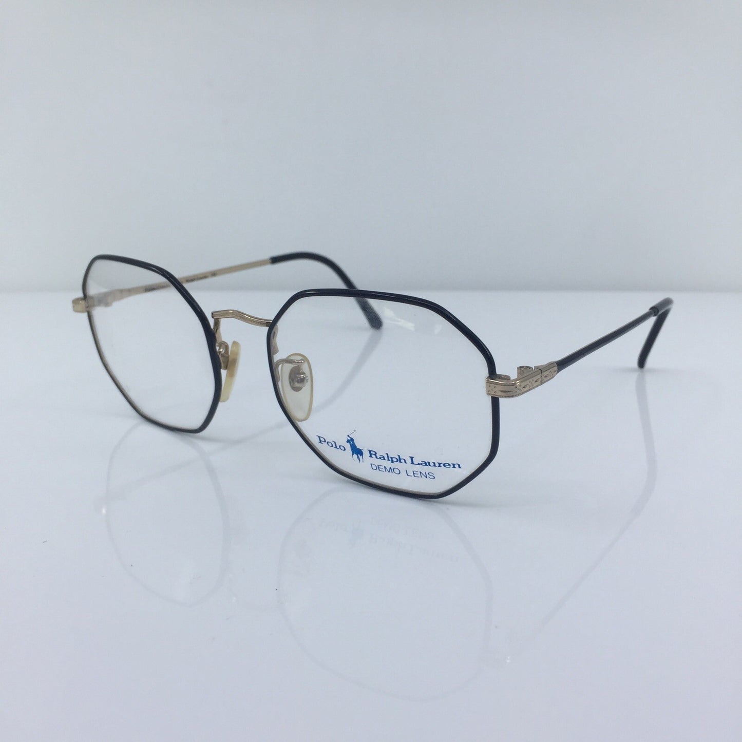 Vintage Ralph Lauren Polo Classic VII Black Eyeglasses - Super Vision Optical