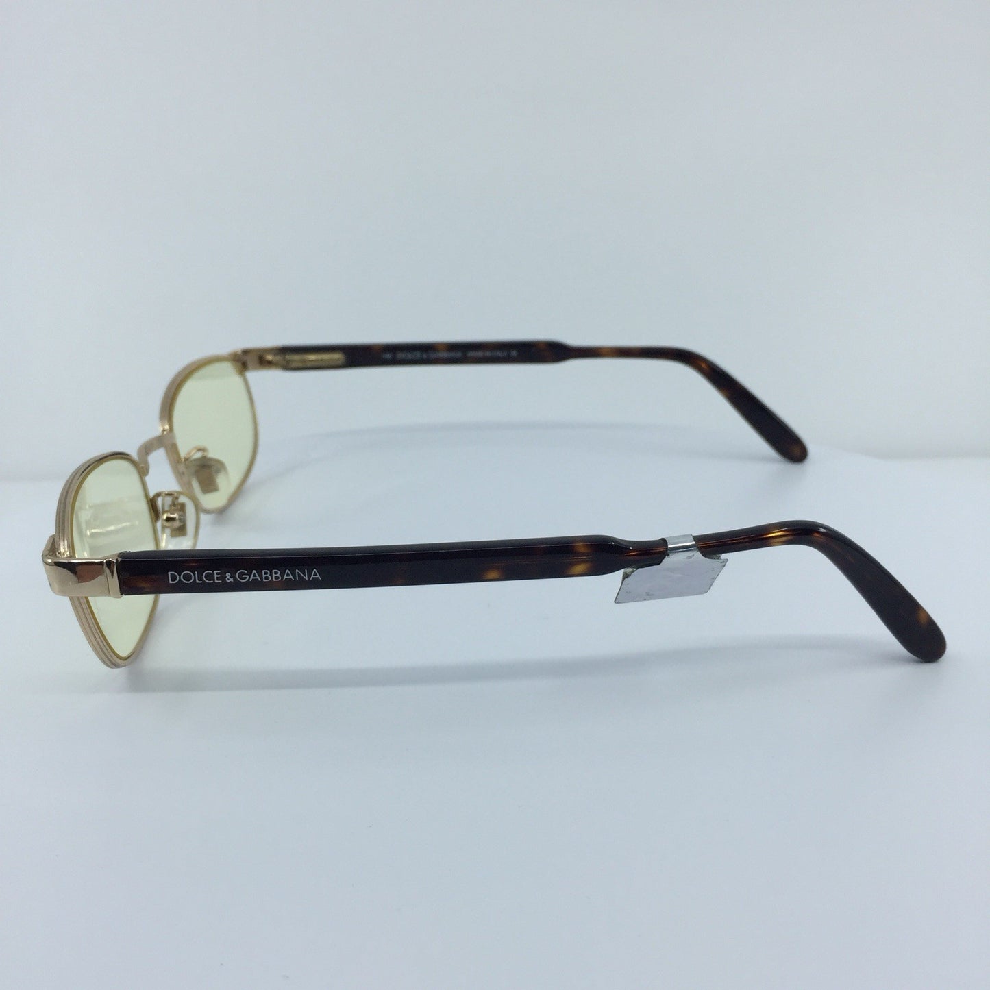 Vintage Dolce & Gabbana DG 106 Gold Sunglasses - Super Vision Optical