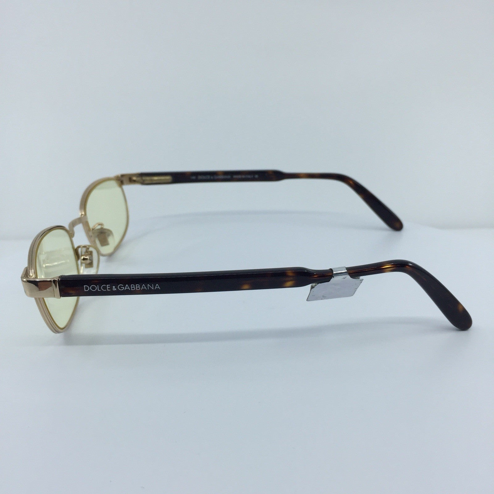 Vintage Dolce & Gabbana DG 106 Gold Sunglasses - Super Vision Optical