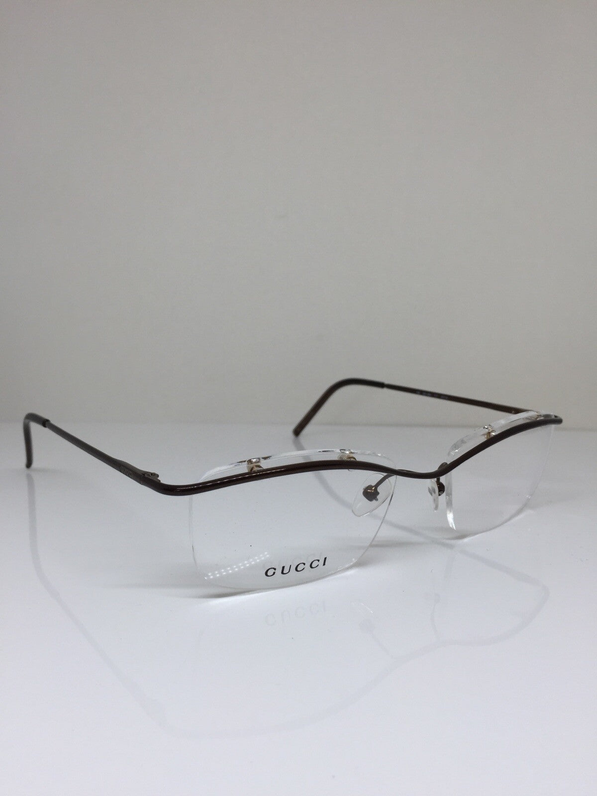 Vintage Gucci GG 1654 Brown Eyeglasses - Super Vision Optical