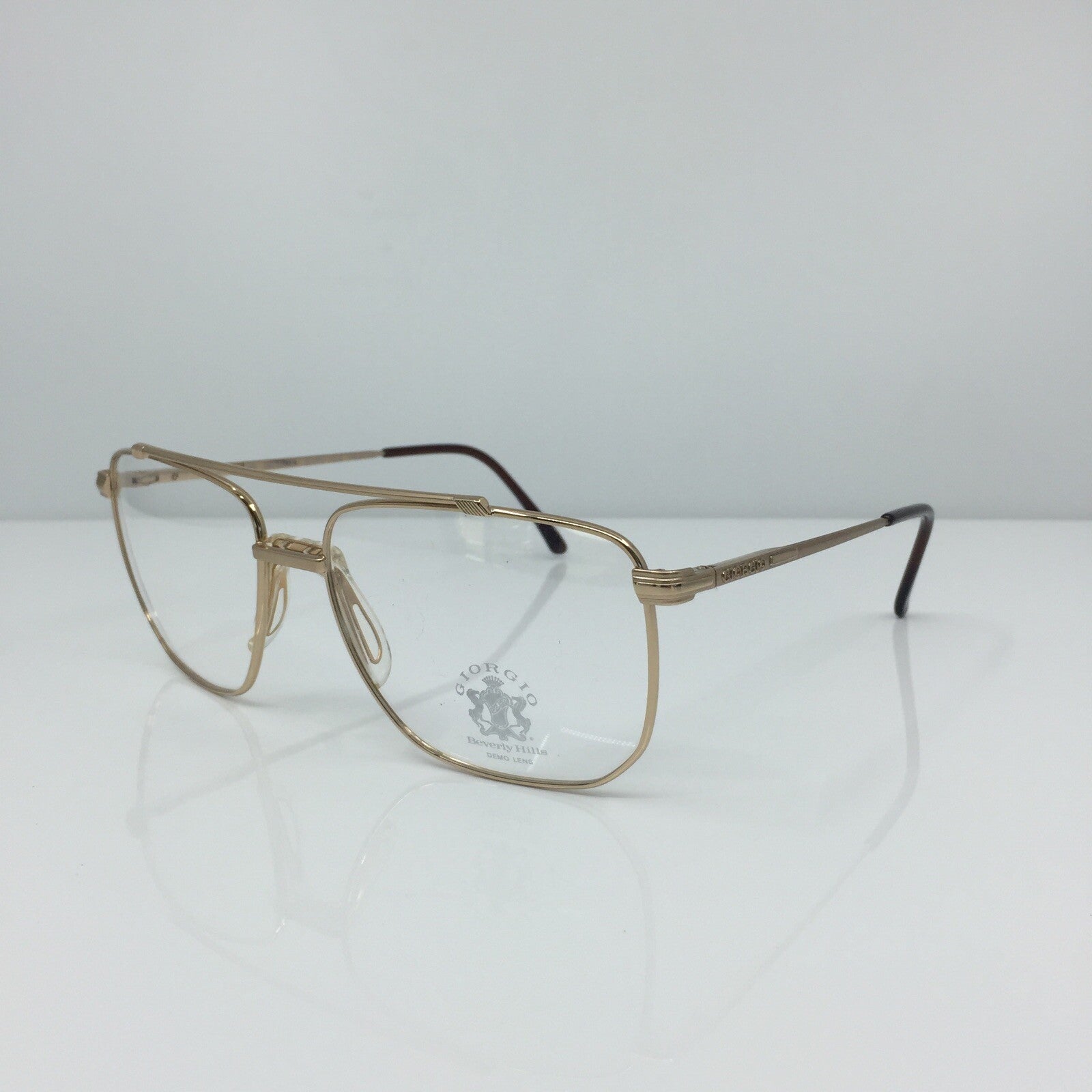 Vintage Giorgio Armani GA GIORGIO BEVERLY HILLS G 913 Gold Sunglasses - Super Vision Optical