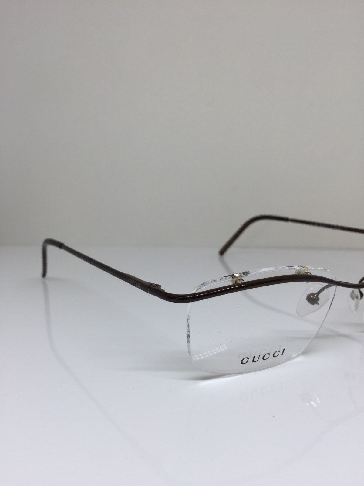 Vintage Gucci GG 1654 Brown Eyeglasses - Super Vision Optical