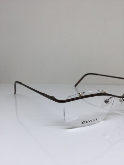 Vintage Gucci GG 1654 Brown Eyeglasses - Super Vision Optical