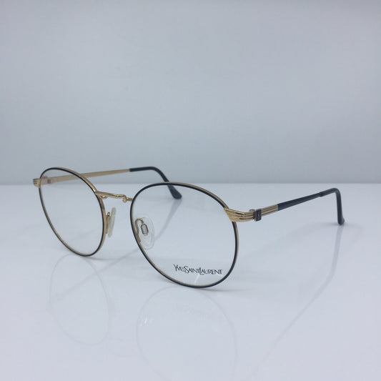 Vintage YSL Yves Saint Laurent YSL 4002 Y104 Black Eyeglasses - Super Vision Optical