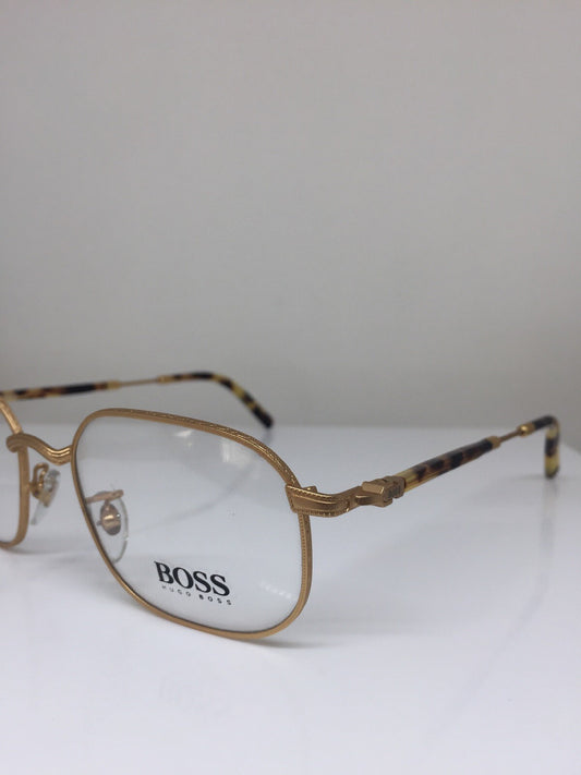 Vintage Hugo Boss HB 4706 Gold Sunglasses - Super Vision Optical