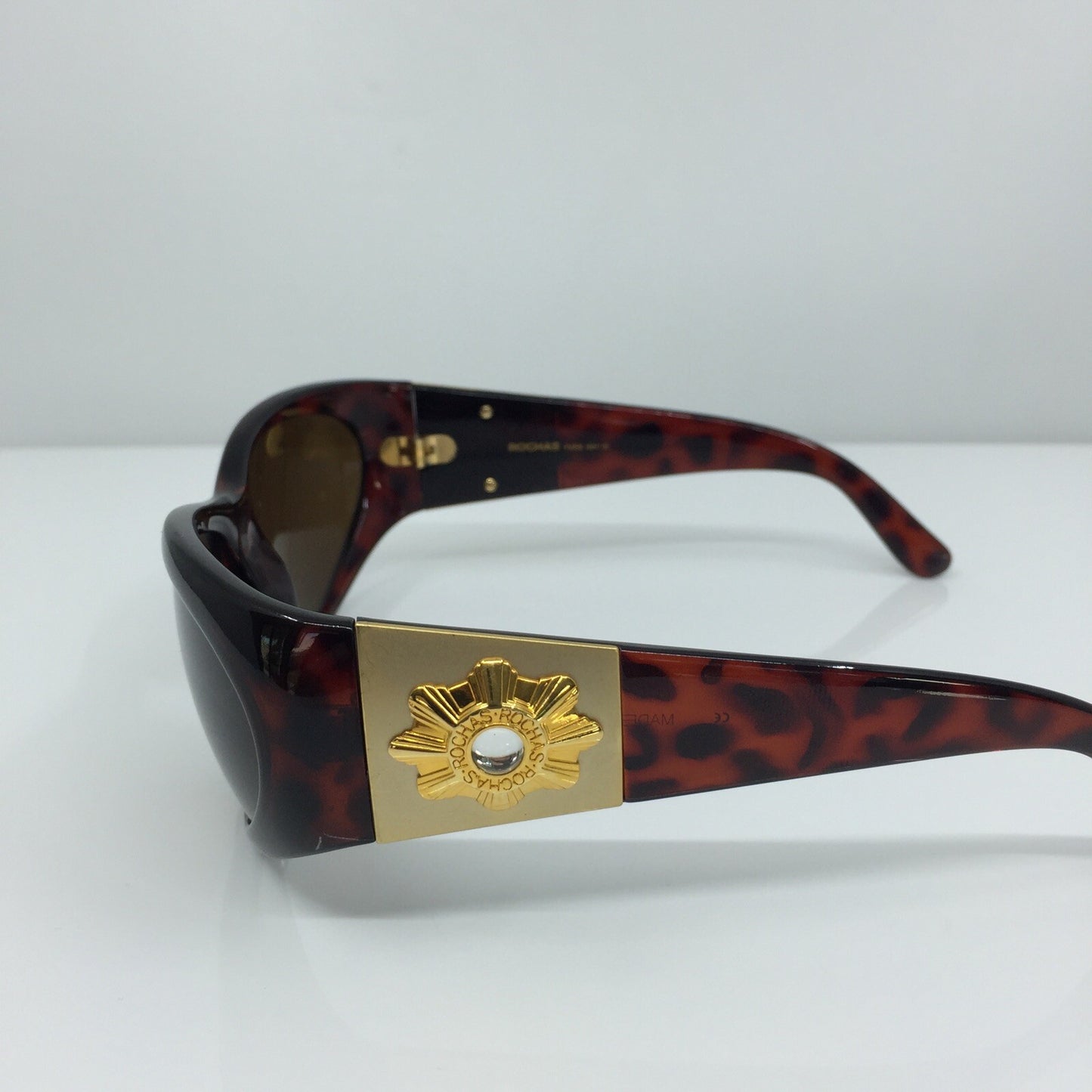 Vintage Rochas Paris ROCHAS PARIS 9031 Tortoise Sunglasses - Super Vision Optical