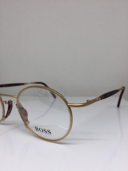 Vintage Hugo Boss HB 4707 Gold Sunglasses - Super Vision Optical